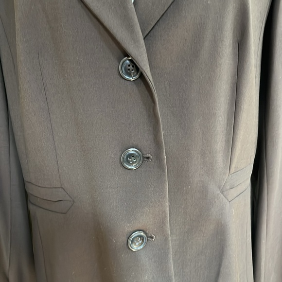 Loft, Brown Women’s Blazer, size 14, vintage boxy blazer - Picture 3 of 6